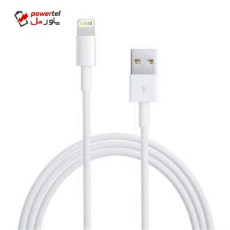کابل تبدیل USB به لایتنینگ مدل MD818ZM طول 1متر کابل تبدیل USB به لایتنینگ مدل MD818ZM طول 1متر