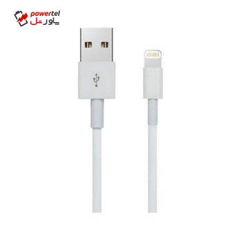 کابل تبدیل USB به لایتنینگ مدل ZM826-0420-B طول 1 متر مناسب برای IPhone X
