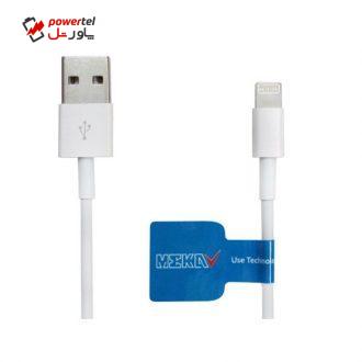 کابل تبدیل USB به لایتنینگ مکا مدل MCU44 طول 3 متر
