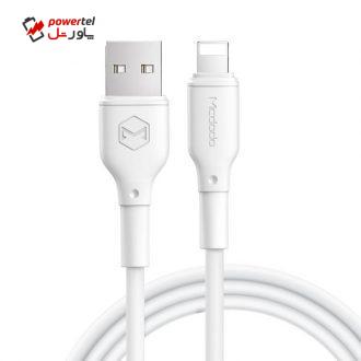کابل تبدیل USB به لایتنینگ مک دودو مدل CA-7270 طول 1.2 متر کابل تبدیل USB به لایتنینگ مک دودو مدل CA-7270 طول 1.2 متر
