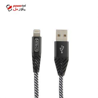 کابل تبدیل USB به لایتنینگ میتک مدل XP-331 طول 1.2 متر کابل تبدیل USB به لایتنینگ میتک مدل XP-331 طول 1.2 متر