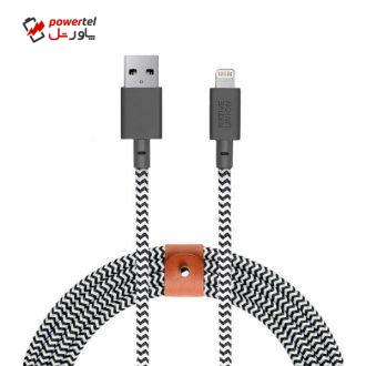 کابل تبدیل USB به لایتنینگ نیتیو یونیون کد 8525 طول 3 متر کابل تبدیل USB به لایتنینگ نیتیو یونیون کد 8525 طول 3 متر