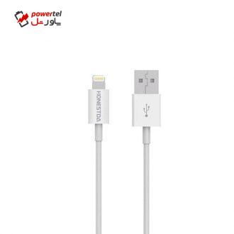 کابل تبدیل USB به لایتنینگ هانست دا مدل TL-044 طول 0.6 متر