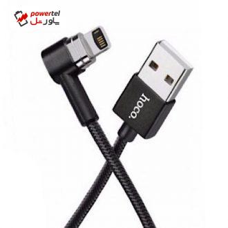 کابل تبدیل  USB به لایتنینگ هوکو مدل U20 طول ۱ متر