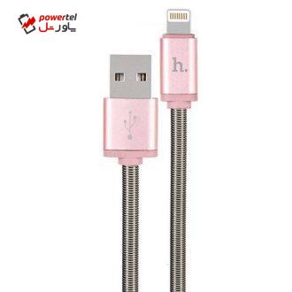 کابل تبدیل USB به لایتنینگ هوکو مدل U5 طول 1.2 متر