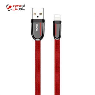 کابل تبدیل USB به لایتنینگ هوکو مدل U74 طول 1.2 متر کابل تبدیل USB به لایتنینگ هوکو مدل U74 طول 1.2 متر