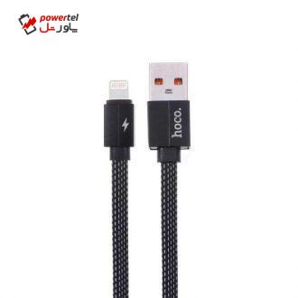 کابل تبدیل USB به لایتنینگ هوکو مدل X-15 طول 0.3 متر کابل تبدیل USB به لایتنینگ هوکو مدل X-15 طول 0.3 متر