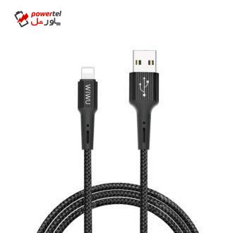 کابل تبدیل USB به لایتنینگ ویوو مدل Gear طول 1.2 متر کابل تبدیل USB به لایتنینگ ویوو مدل Gear طول 1.2 متر