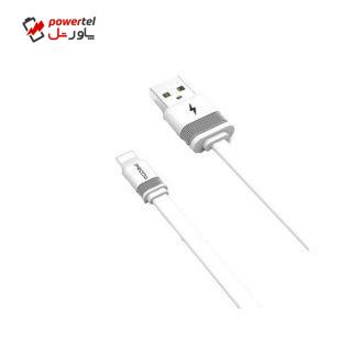 کابل تبدیل USB به لایتنینگ پرودا مدل B17i- 3A طول 1 متر کابل تبدیل USB به لایتنینگ پرودا مدل B17i- 3A طول 1 متر