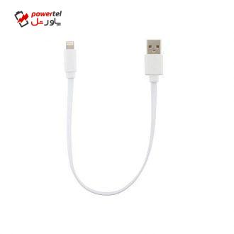 کابل تبدیل USB به لایتنینگ کد ۲۵۲ طول 0.3 متر کابل تبدیل USB به لایتنینگ کد ۲۵۲ طول 0.3 متر