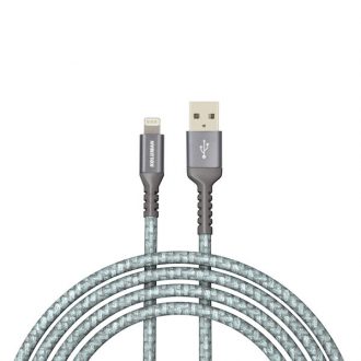کابل تبدیل USB به لایتنینگ کلومن مدل KD-M43 طول 1 متر کابل تبدیل USB به لایتنینگ کلومن مدل KD-M43 طول 1 متر