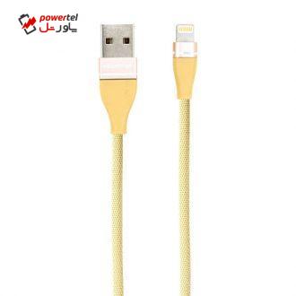کابل تبدیل USB به لایتنینگ کینگ استار مدل k33 i طول 1 متر کابل تبدیل USB به لایتنینگ کینگ استار مدل k33 i طول 1 متر