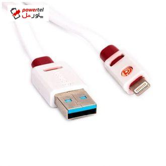 کابل تبدیل USB به لایتنینگ گریفین مدل 2018 به طول 3 متر