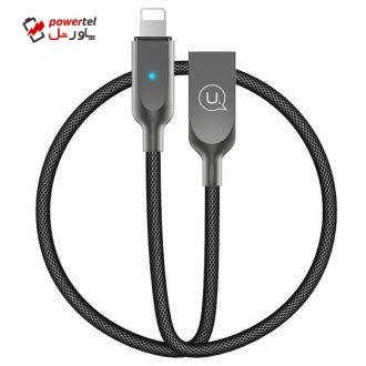 کابل تبدیل USB به لایتنینگ یوسمز مدل U-SUN IPYSUSB201 طول 188 سانتیمتر کابل تبدیل USB به لایتنینگ یوسمز مدل U-SUN IPYSUSB201 طول 188 سانتیمتر