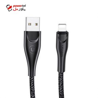 کابل تبدیل USB به لایتنینگ یوسمز مدل U41 طول 1 متر