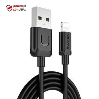 کابل تبدیل USB به لایتنینگ یوسمز مدل US-SJ097 طول 1 متر کابل تبدیل USB به لایتنینگ یوسمز مدل US-SJ097 طول 1 متر