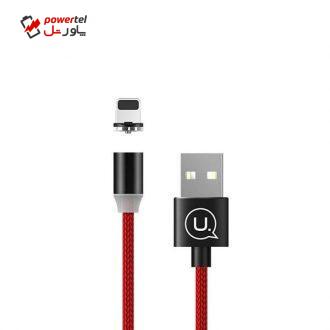 کابل تبدیل USB به لایتنینگ یوسمز مدل US-SJ292 طول 1 متر