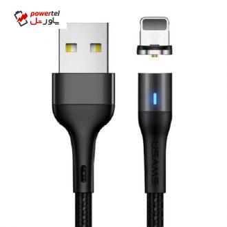 کابل تبدیل USB به لایتنینگ یوسمز مدل US-SJ336 U29 طول 2 متر کابل تبدیل USB به لایتنینگ یوسمز مدل US-SJ336 U29 طول 2 متر