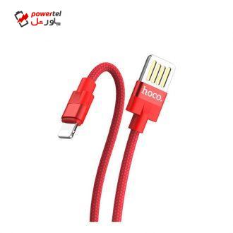کابل تبدیل USB به لایتینگ هوکو مدل U55 طول 1.2 متر