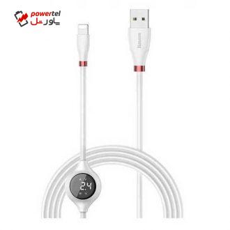 کابل تبدیل USB به لایتینینگ باسئوس مدل SJ304 طول 1.2 متر کابل تبدیل USB به لایتینینگ باسئوس مدل SJ304 طول 1.2 متر