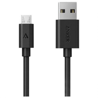 کابل تبدیل USB به میکرو USB انکر 90 سانتی متر کابل تبدیل USB به میکرو USB انکر 90 سانتی متر