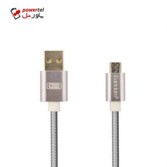 کابل تبدیل USB به Micro USB ارلدام مدل ET-011M طول 3 متر کابل تبدیل USB به Micro USB ارلدام مدل ET-011M طول 3 متر