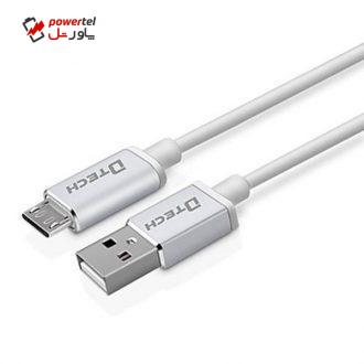 کابل تبدیل USB به Micro-USB دیتک مدل DT-T0013 به طول 50 سانتی متر کابل تبدیل USB به Micro-USB دیتک مدل DT-T0013 به طول 50 سانتی متر