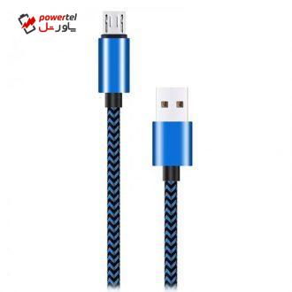 کابل تبدیل USB به MicroUSB آمپلیفای مدل Linked AMP-20003 طول 2 متر