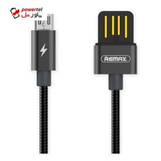 کابل تبدیل USB به MicroUSB ریمکس مدل RC-080m طول 1 متر