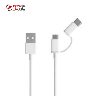 کابل تبدیل USB به MicroUSB شیائومی مدل SJX02zm طول 1 متر کابل تبدیل USB به MicroUSB شیائومی مدل SJX02zm طول 1 متر
