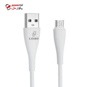 کابل تبدیل USB به MicroUSB لیزو کد i10 طول 1 متر کابل تبدیل USB به MicroUSB لیزو کد i10 طول 1 متر
