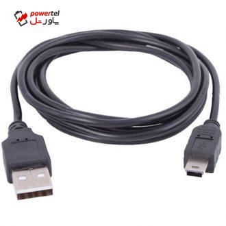 کابل تبدیل USB به Mini USB مدل m به طول0.8 متر کابل تبدیل USB به Mini USB مدل m به طول0.8 متر