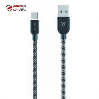 کابل تبدیل USB به Type-C رسی مدل RCT-T100 به طول 1 متر کابل تبدیل USB به Type-C رسی مدل RCT-T100 به طول 1 متر