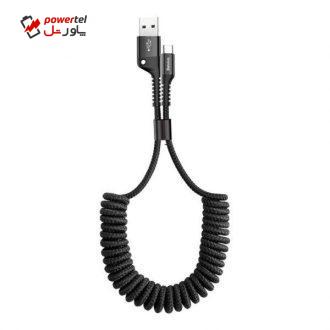 کابل تبدیل USB به Type-c باسئوس مدل CATSR-01 طول 1 متر