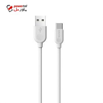 کابل تبدیل USB به UCB-C بروفون مدل BX14طول 1 متر