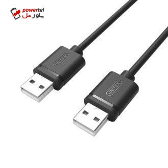 کابل تبدیل USB به USB یونیتک مدل Y-C442GBK طول 1.5 متر کابل تبدیل USB به USB یونیتک مدل Y-C442GBK طول 1.5 متر