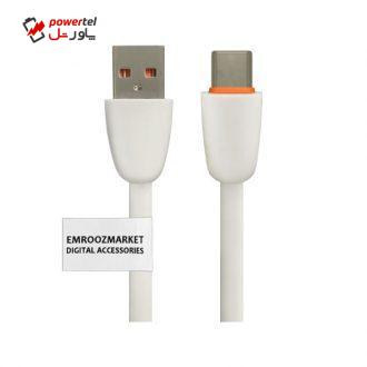 کابل تبدیل USB به USB-C امروزمارکت مدل EM 211 طول 0.2 متر