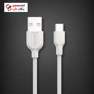 کابل تبدیل USB به USB-C اککیو مدل UC08 طول ۱ متر