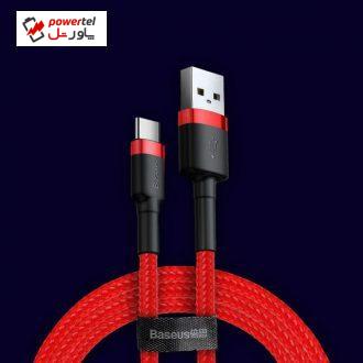 کابل تبدیل USB به USB-C باسئوس مدل CATKLF-U09 Cafule طول 3 متر