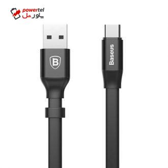 کابل تبدیل USB به USB-C باسئوس مدل CATMBJ-01 طول 0.23 متر