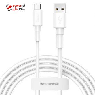 کابل تبدیل  USB به USB-C باسئوس مدل CATSW-02 طول 1 متر