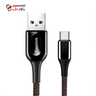 کابل تبدیل USB به USB-C باسئوس مدل X-Shaped به طول 1 متر کابل تبدیل USB به USB-C باسئوس مدل X-Shaped به طول 1 متر