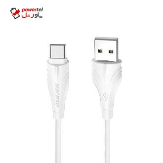 کابل تبدیل USB به USB-C بروفون مدل BX18 طول 2متر کابل تبدیل USB به USB-C بروفون مدل BX18 طول 2متر