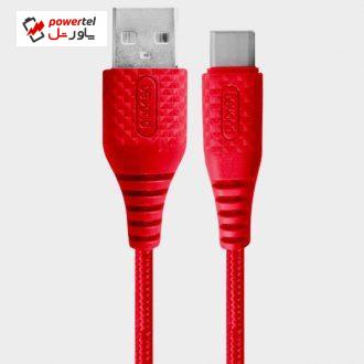 کابل تبدیل USB به USB-C بیاند مدل BA-306 طول 1 متر
