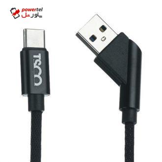 کابل تبدیل USB به USB-C تسکو مدل TC C60 طول 1 متر کابل تبدیل USB به USB-C تسکو مدل TC C60 طول 1 متر