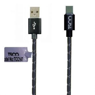 کابل تبدیل USB به USB-C تسکو مدل TCC 147 طول 1 متر