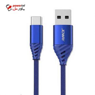 کابل تبدیل USB به USB-C جووی مدل TC16 به طول 2 متر کابل تبدیل USB به USB-C جووی مدل TC16 به طول 2 متر
