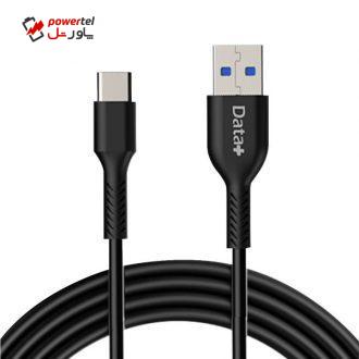 کابل تبدیل USB به USB-C دیتا پلاس مدل DP03 طول 1 متر