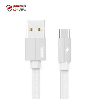 کابل تبدیل USB به USB-C ریمکس مدل RC-094a 2.1A  طول 2 متر