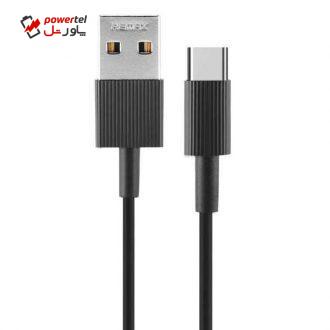 کابل تبدیل USB به USB-C ریمکس مدل RC-120m طول 1 متر کابل تبدیل USB به USB-C ریمکس مدل RC-120m طول 1 متر